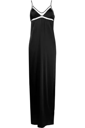 Kiki de Montparnasse Peep Show silk slip dress