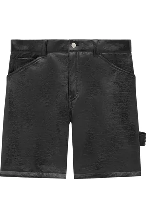 Courrèges Vinyl bermuda shorts