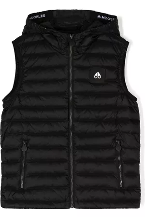 Moose Knuckles Puffer Jackets - Padded gilet jacket - Black
