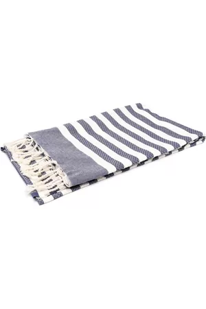 MC2 SAINT BARTH Men Swimwear - Foutas striped beach towel - Blue