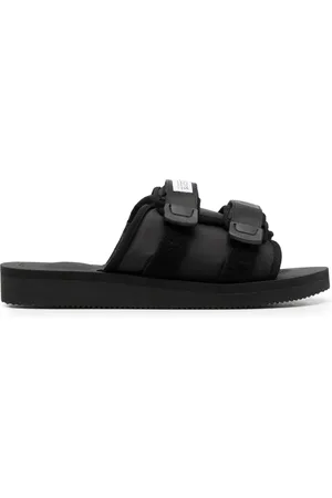 SUICOKE Logo-patch touch-strap slides