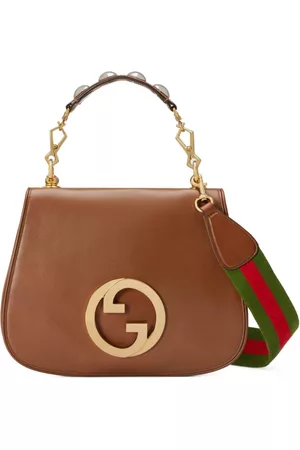 Gucci Women Shoulder Bags - Blondie top handle bag - Brown