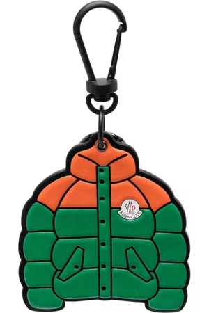 Moncler Men Rings - Jacket-shaped key ring - Green