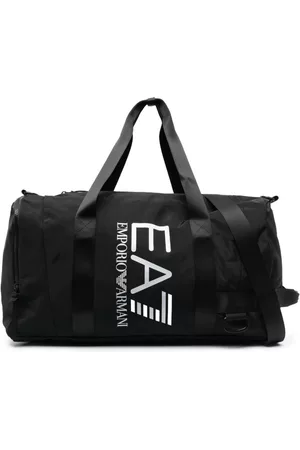 EA7 Luggage - Logo-print zipped holdall - Black