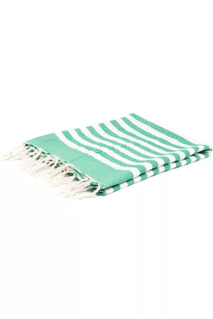 MC2 SAINT BARTH Men Swimwear - Foutas striped beach towel - White