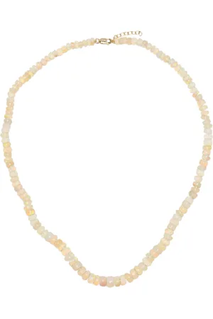 JIA JIA 14kt yellow gold Atlas opal necklace