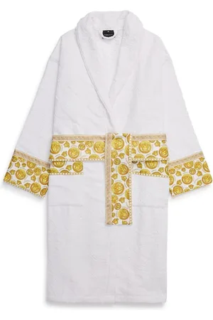 Versace Black Baroque Men's Bathrobe – Savonches