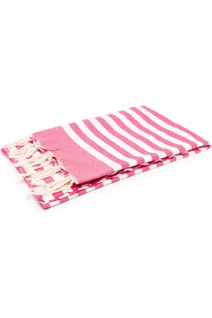 MC2 SAINT BARTH Men Swimwear - Foutas striped beach towel - Pink