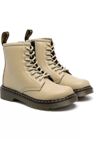 Dr. Martens Ankle Boots - 1460 leather lace-up boots - Green