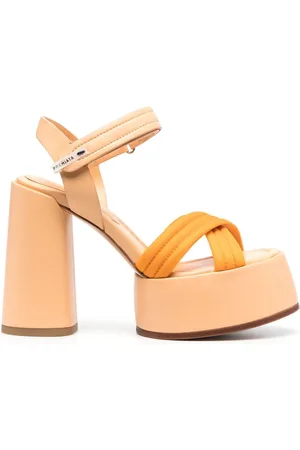 Premiata Crossover-strap platform sandals
