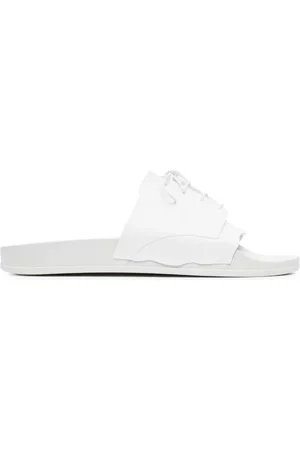 Maison Margiela Men Flip Flops - Lace-up flip flops - White