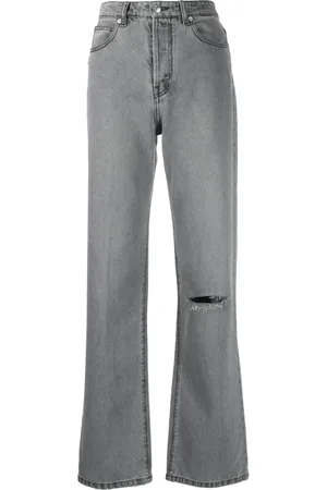 Zadig & Voltaire Distressed straight-leg jeans