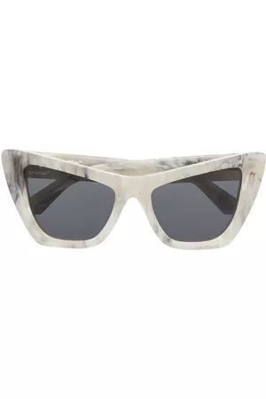 OFF-WHITE Cat Eye Sunglasses - Edvard cat-eye sunglasses - Grey