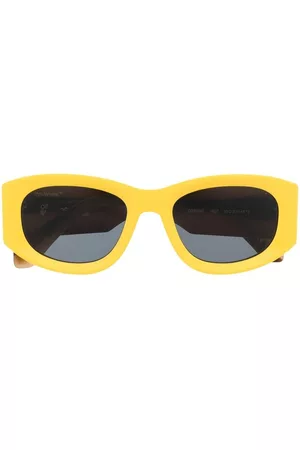 OFF-WHITE Square Sunglasses - Joan square-frame sunglasses - Yellow