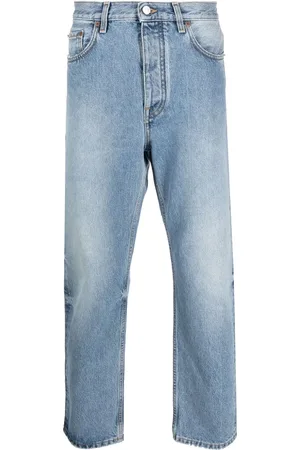 Harmony Mid-rise straight-leg jeans