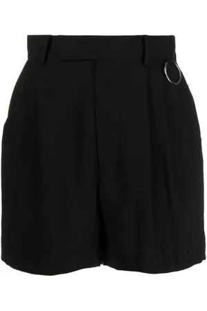 UNDERCOVER Women Shorts - Pleat-detail shorts - Black