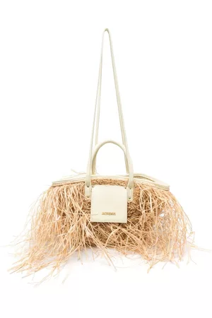 Jacquemus Women Beach Bags - Le panier Soli Raphia basket bag - Neutrals