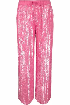 P.A.R.O.S.H. Sequined wide-leg trousers