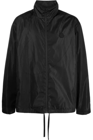 Moncler Men Sports Jackets - Clausis recycled nylon windbreaker - Black