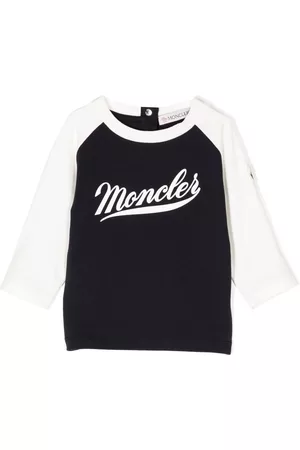 Moncler T-Shirts - Logo-print raglan-sleeve T-shirt - White