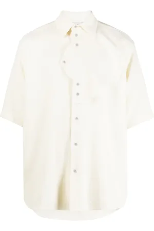 Kennel & Schmenger Layered-detail terry-cloth shirt
