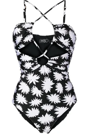 PATBO Dahlia floral-print swimsuit