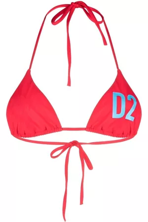Dsquared2 Women Bikini Tops - Logo-print bikini top