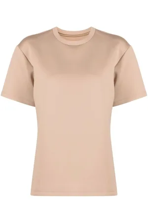 Cynthia Rowley Drop-shoulder short-sleeved T-shirt