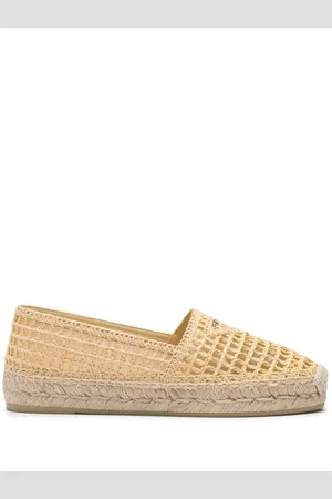 Prada Logo-plaque satin espadrilles