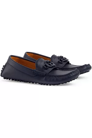 Gucci Loafers - Interlocking G leather loafers - 4009 BLUE