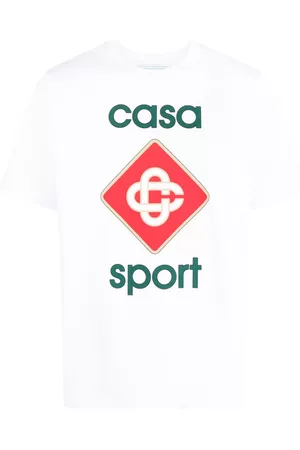 Casablanca Sports T-Shirts - Casa Sport T-Shirt - White