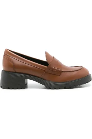Sarah Chofakian Ully leather penny loafers