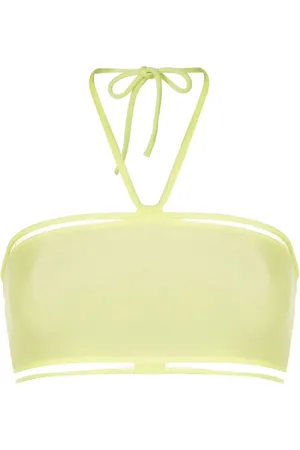 Gloria Coelho Halterneck bikini top