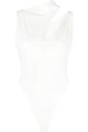 MANURI Cutout jersey bodysuit