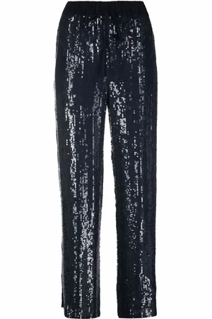 P.A.R.O.S.H. Sequined wide-leg trousers