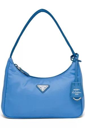 Prada Women Bags - Re-Edition 2000 Nylon mini bag - Blue