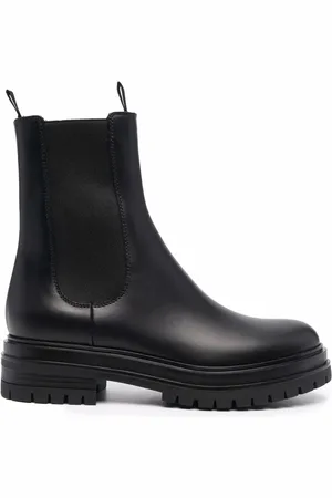 Gianvito Rossi Chunky leather Chelsea boots