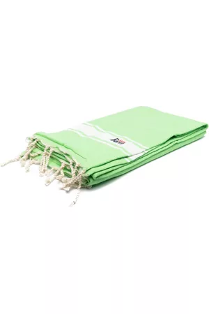 MC2 SAINT BARTH Men Swimwear - Stripe-detail beach towel - Green