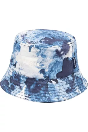 Palm Angels Boys Neckties - Tie-dye bucket hat - Blue
