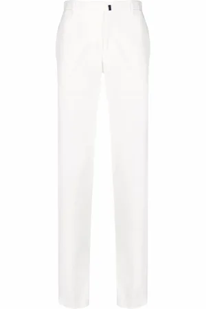 Incotex Slim-cut cotton trousers