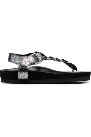 Isabel Marant Metallic-strap leather sandals