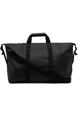 Rains Men Luggage - Weekend logo-debossed bag - Black