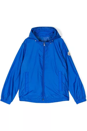 Moncler Boys Jackets - Aidrian hooded jacket - Blue