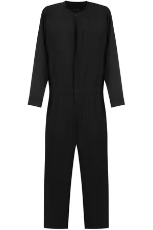 OSKLEN Men Jumpsuits - Two-pocket buttoned jumpsuit - Black