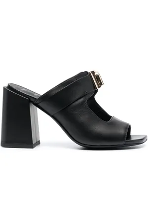 Furla Logo-plaque mules