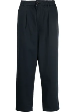 Universal Works Elasticated-waistband tapered trousers