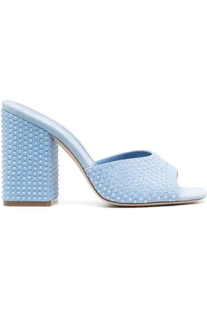 PARIS TEXAS Holly Anja 100mm suede mules