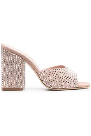 PARIS TEXAS Holly Anja 100mm suede mules