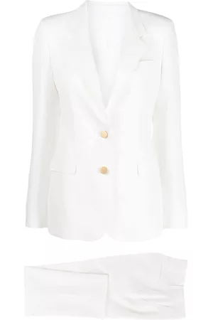 TAGLIATORE Women Suits - Single-breasted suit - White