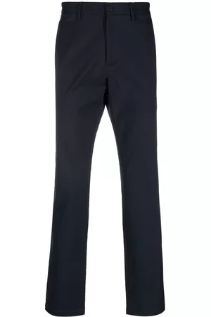 THEORY Men Formal Pants - Slim-cut tailored trousers - Blue